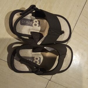Crazy 8 Kids Dark Brown Sandals